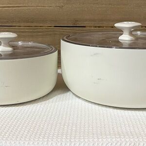 Pampered Chef insulated Serving bowl Set